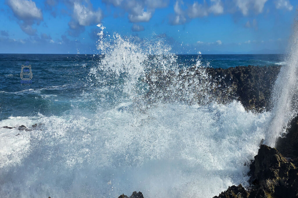 Potęga oceanu na Dominikanie – ogromne fale rozbijające się o skaliste wybrzeże wyrzucają w powietrze fontanny wody. Niesamowita siła żywiołu ukazuje, jak nieprzewidywalny i potężny może być ocean. To jedno z miejsc, gdzie natura przypomina o swojej dominacji i nieokiełznanym charakterze
#widelecwpleacaku
#dominikana - z wschodu na zachód - z południa na północ